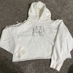 John Galt/Brandy Melville cropped hoodie